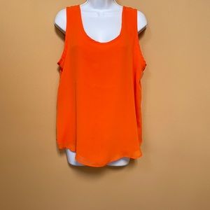 VINTAGE 90s orange women’s top, jkla California